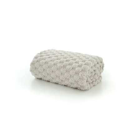 Deyongs Featherstone Fleece Throw Steel Grey Deyongs Featherstone Fleece Throw Steel Grey