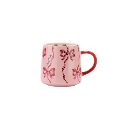 Cath Kidston Bring The Joy Pink Mug Cath Kidston Bring The Joy Pink Mug