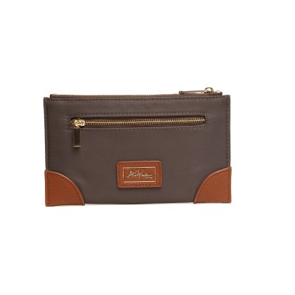 Alice Wheeler Brompton Purse Chocolate