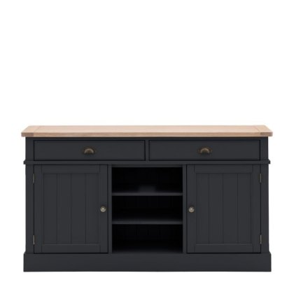 Eton 2 Door 2 Drawer Sideboard in Meteor