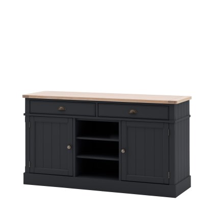 Eton 2 Door 2 Drawer Sideboard in Meteor