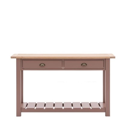 Eton 2 Drawer Console Table in Clay