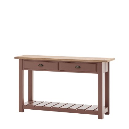 Eton 2 Drawer Console Table in Clay