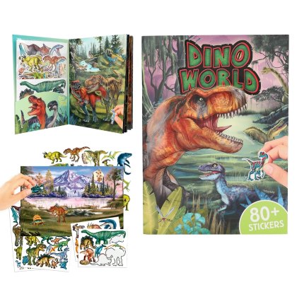 Dino World with Puffy Stickers Dino World with Puffy Stickers