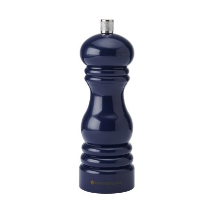 MasterClass Electric Blue Capstan Salt or Pepper Mill