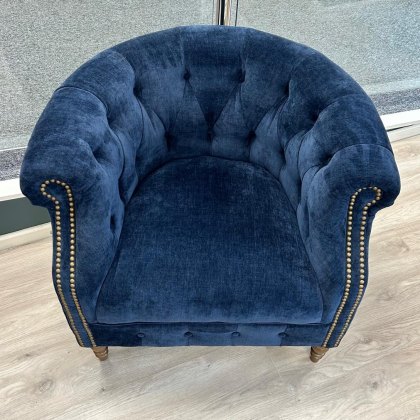 Alexander & James Jude Chair in Oasis Navy