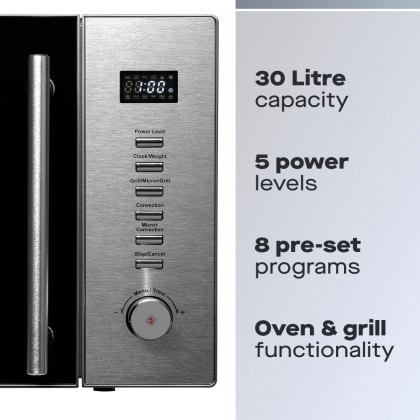 Daewoo 30L Microwave & Grill