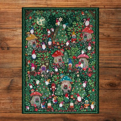 Gibsons The Art File Christmas Village 1000Pc Puzzle