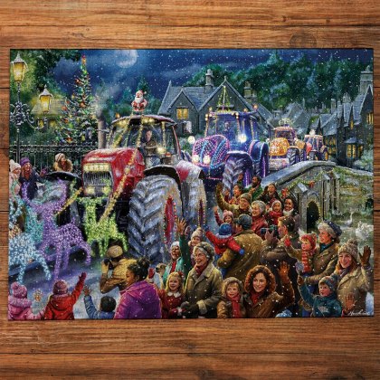 Gibsons Farmer Christmas 500Pc Puzzle