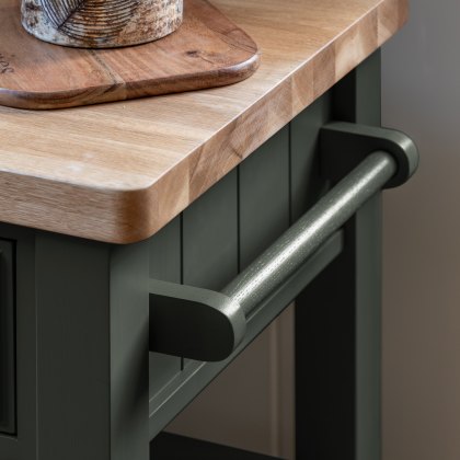 Gallery Direct Eton Butchers Block in Moss