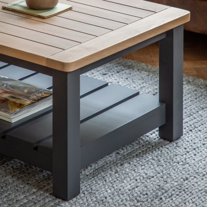 Gallery Direct Eton Coffee Table in Meteor