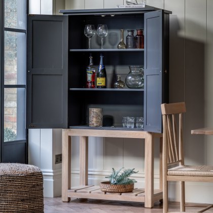 Gallery Direct Eton 2 Door Cupboard in Meteor