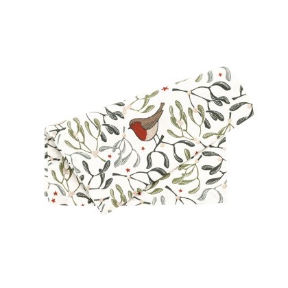 Waltons Robin & Mistletoe Napkins Set of 4 Waltons Robin & Mistletoe Napkins Set of 4