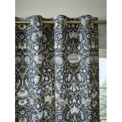 William Morris At Home Lodden Blue Curtains