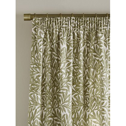 William Morris At Home Willow Olive Curtains