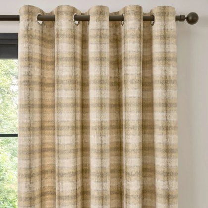 Curtina Natural Everett Eyelet Curtains