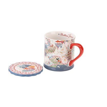 Cath Kidston Mug & Coaster Set Christmas Journey