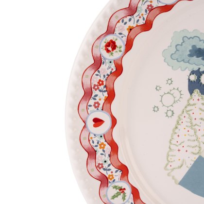 Cath Kidston Christmas Journey Side Plate