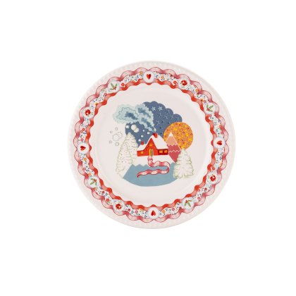 Cath Kidston Christmas Journey Side Plate Cath Kidston Christmas Journey Side Plate