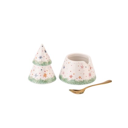Cath Kidston Christmas Journey Tree Condiment Pot