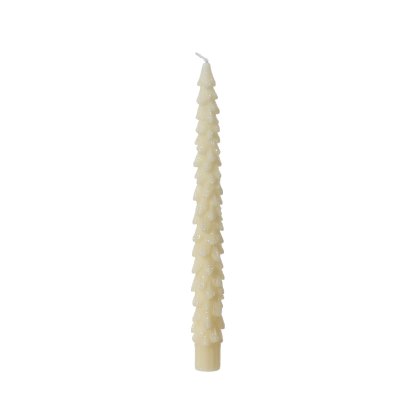 Kaemingk Pair Of Tree Dinner Candles Ivory Kaemingk Pair Of Tree Dinner Candles Ivory