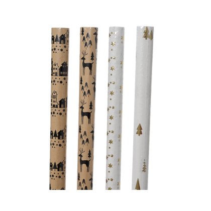 Kaemingk Foil Deco Roll Wrap 2M