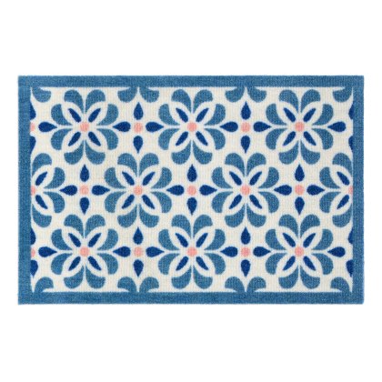 Hug Rug Geo Blue Tile Mat Hug Rug Geo Blue Tile Mat