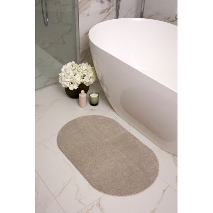 Hug Rug My Soft Oval Rug Beige