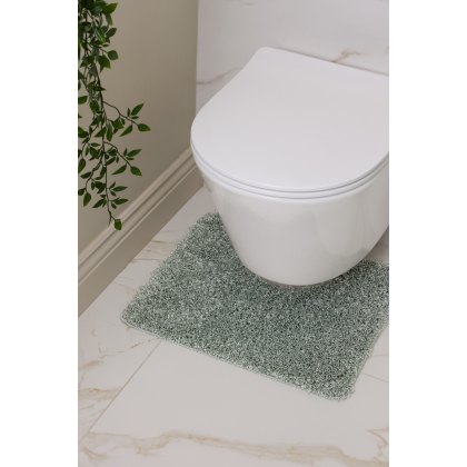 Hug Rug Buddy Bath Fleck Green Pedestal Mat