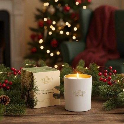 The Scented Home Fir & Cedarwood Candle