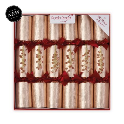 Robin Reed Mayfair Cranberry Box Of 6 Crackers Robin Reed Mayfair Cranberry Box Of 6 Crackers