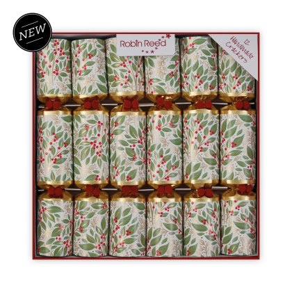 Robin Reed Piccadilly Winter Berry Box Of 12 Crackers Robin Reed Piccadilly Winter Berry Box Of 12 Crackers