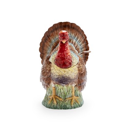 Spode Woodland Figural Turkey Soup Tureen
