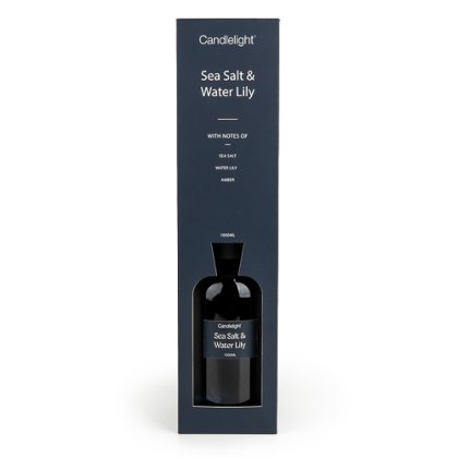 Candlelight Sea Salt and Water Lily Reed Diffuser Candlelight Sea Salt and Water Lily Reed Diffuser