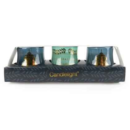 Candlelight Jaisalmer Set of 3 Votives Candlelight Jaisalmer Set of 3 Votives
