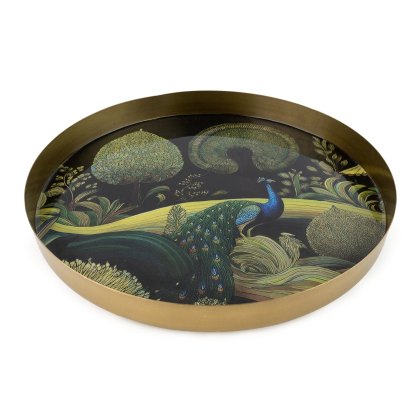 Candlelight Bukhara Metal Tray Candlelight Bukhara Metal Tray