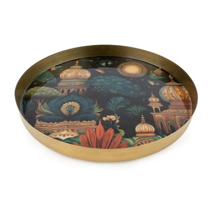 Candlelight Jaisalmer Metal Tray Candlelight Jaisalmer Metal Tray