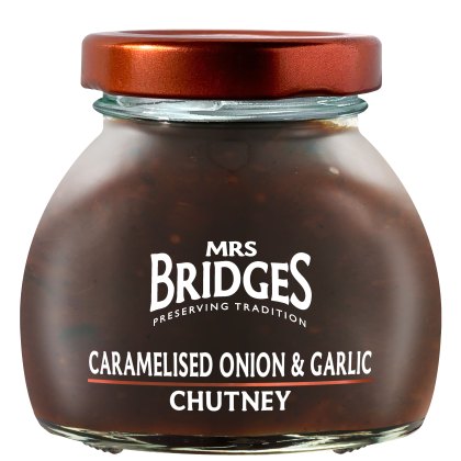 Mrs Bridges Caramelised Onion & Garlic Chutney Mrs Bridges Caramelised Onion & Garlic Chutney
