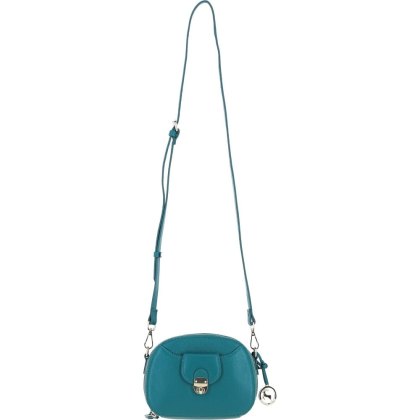 Ashwood Leather Compact Crossbody Green Bag