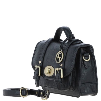 Ashwood Leather Satchel Black