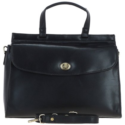 Ashwood Leather Black Large Grab Bag