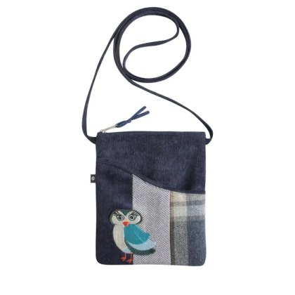 Earth Squared Owl Applique Sling Bag Earth Squared Owl Applique Sling Bag