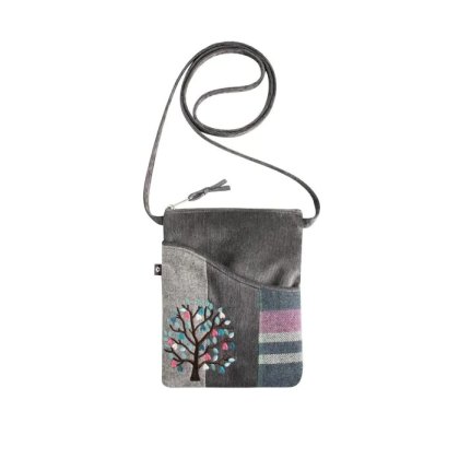 Earth Squared Mulberry Tree Applique Sling Bag Earth Squared Mulberry Tree Applique Sling Bag