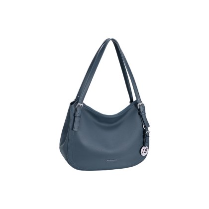 David Jones Curved Shoulder Bag Bering Sea David Jones Curved Shoulder Bag Bering Sea
