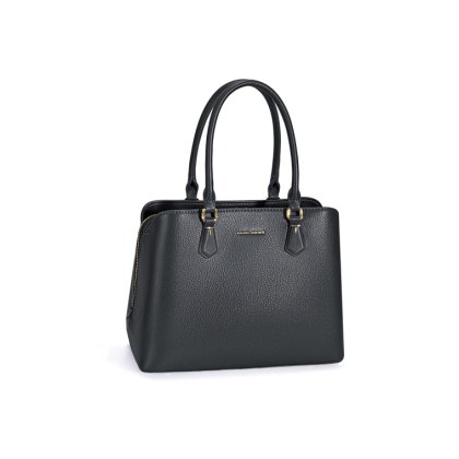 David Jones Structured Tote Bag Black