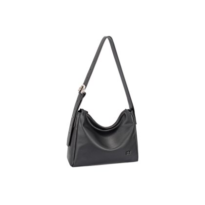 David Jones Branded Shoulder Bag Black David Jones Branded Shoulder Bag Black