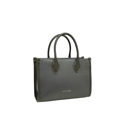 David Jones Top Handle Bag Battleship Grey