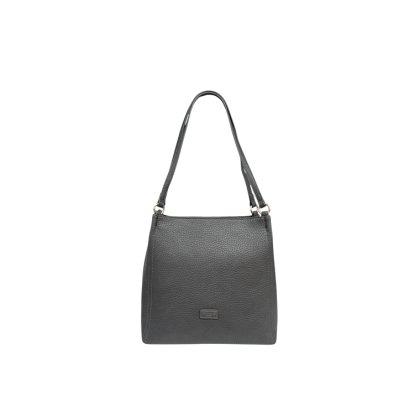 David Jones Textured Shoulder Bag Dark Grey