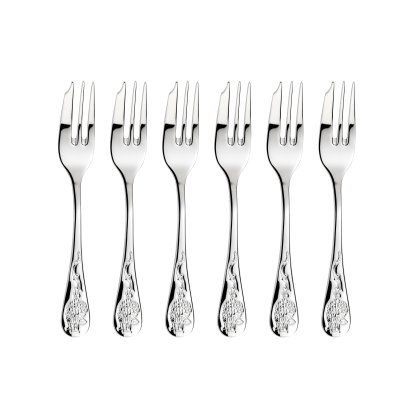 Morris & Co Blackthorn Box of 6 Pastry Forks Morris & Co Blackthorn Box of 6 Pastry Forks