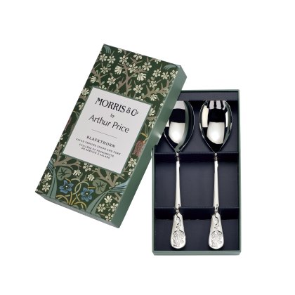 Morris & Co Blackthorn Salad Serving Spoon & Fork Morris & Co Blackthorn Salad Serving Spoon & Fork